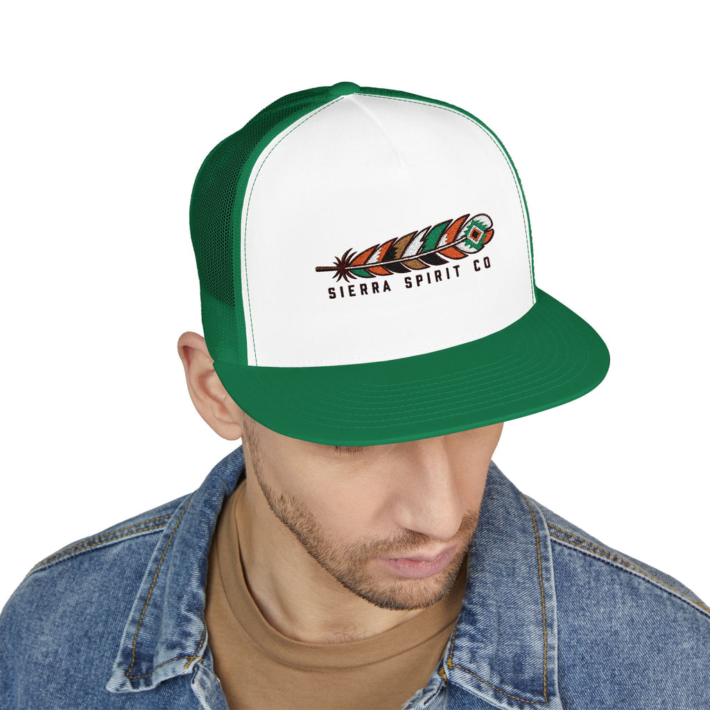 Colorful Ha-lah 5 Panel Trucker Cap