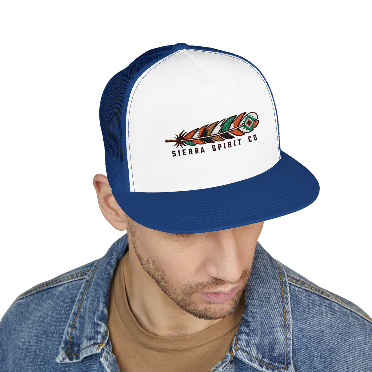 Colorful Ha-lah 5 Panel Trucker Cap