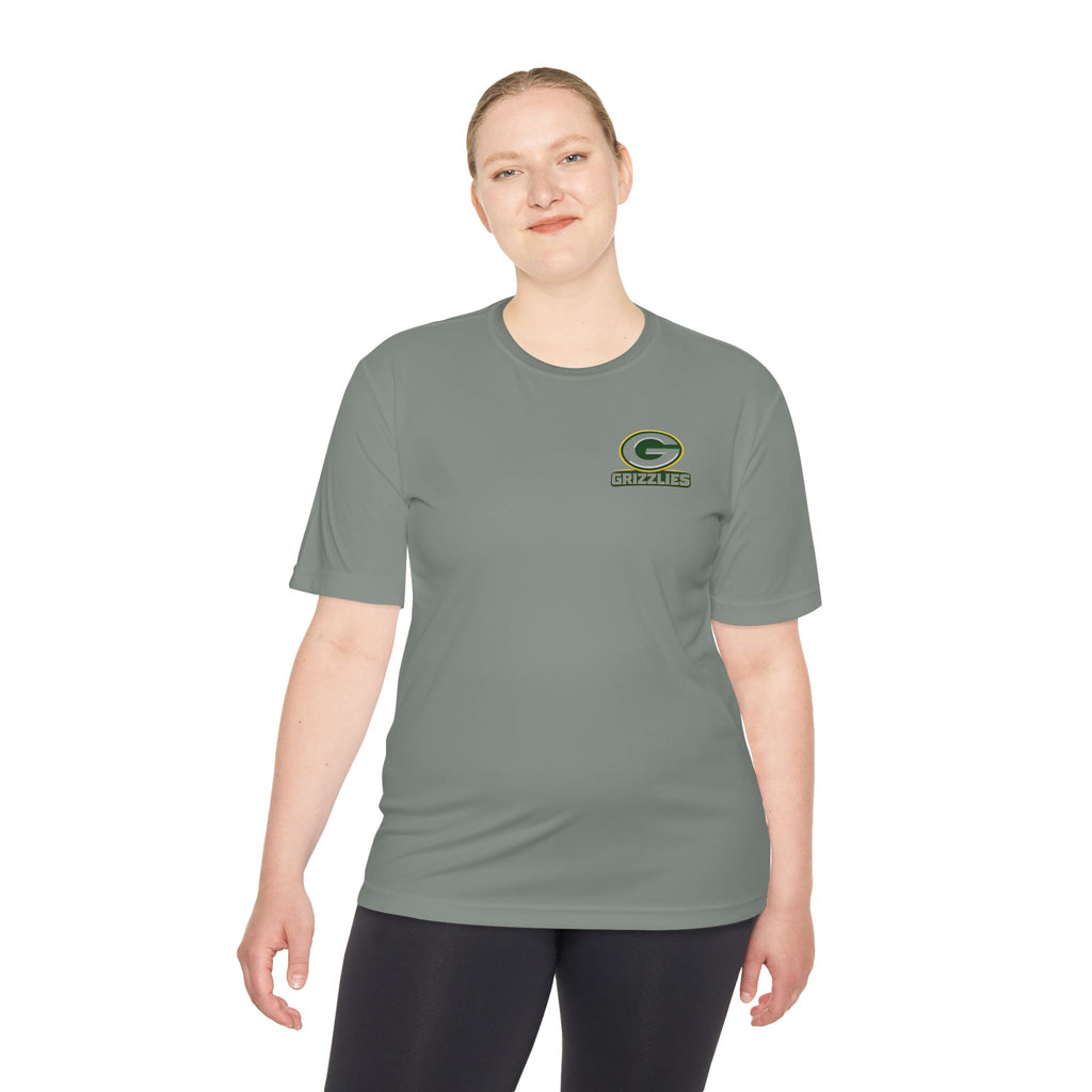 Z Grizzlies short sleeve Moisture Wicking Tee