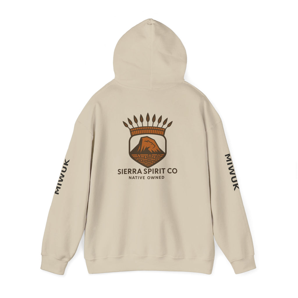 Miwuk up Miwuk down Unisex Heavy Blend™ Hooded Sweatshirt