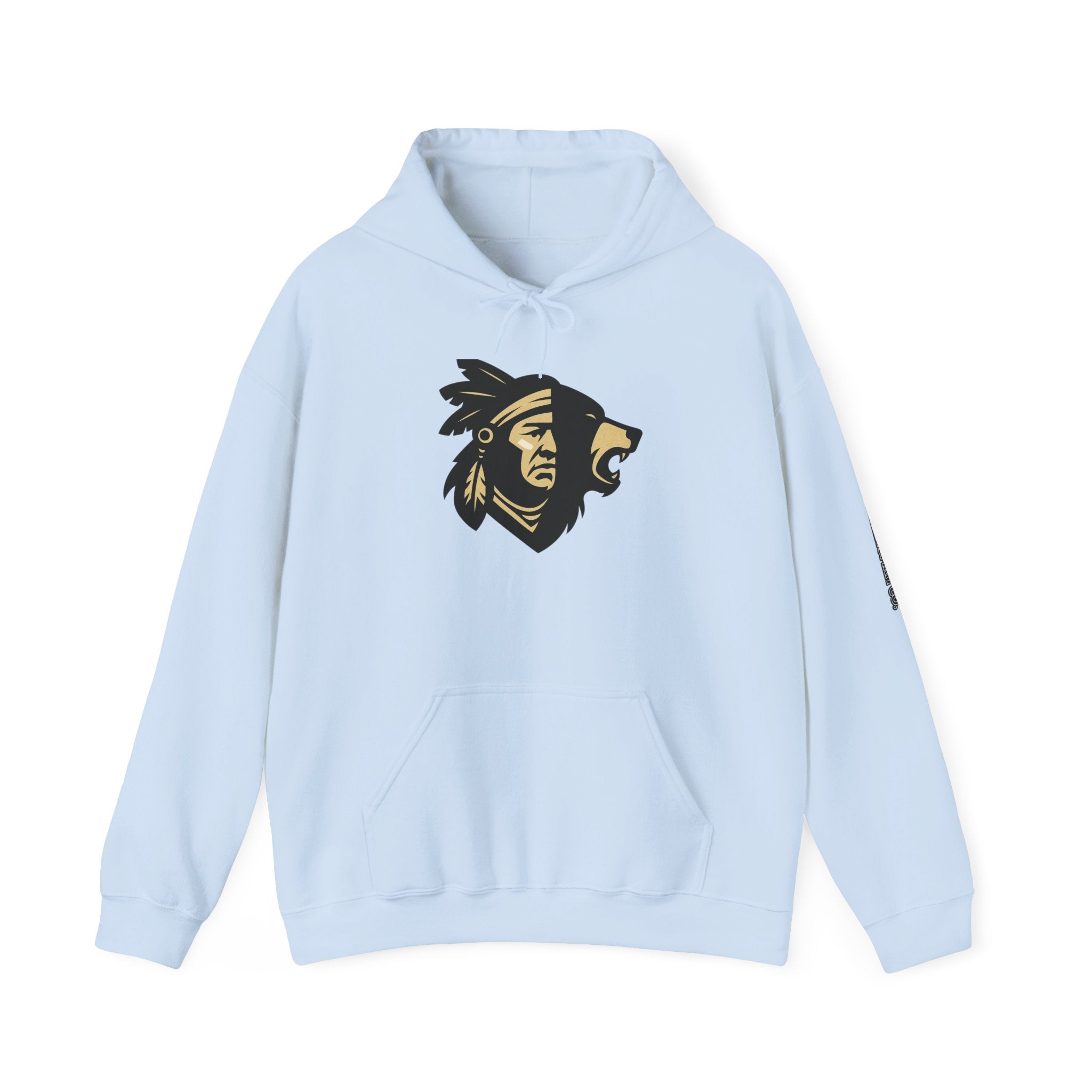 Bear Clan Front  only Unisex Heavy Blend™ Hooded Sweatshirt