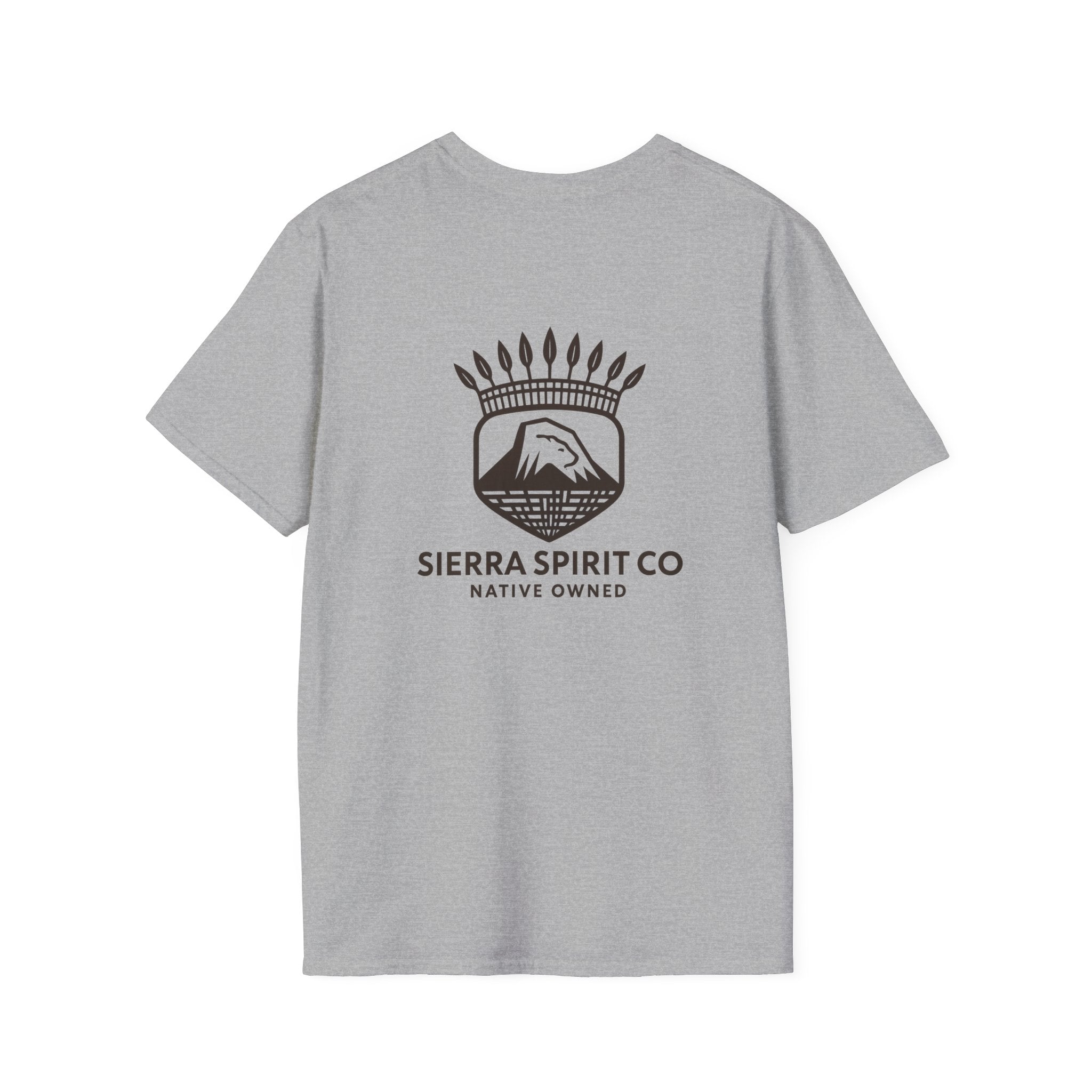 Sierra Spirit Co Black logo Unisex Softstyle T-Shirt