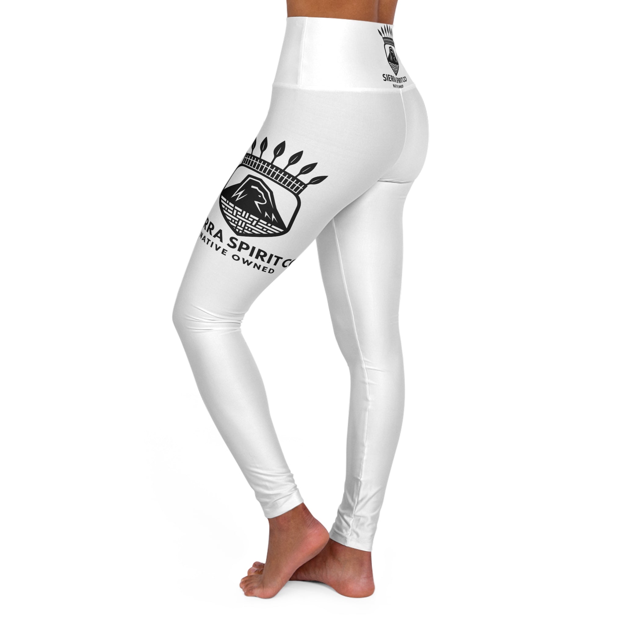 Sierra Spirit Co High Waisted Yoga Leggings (AOP)